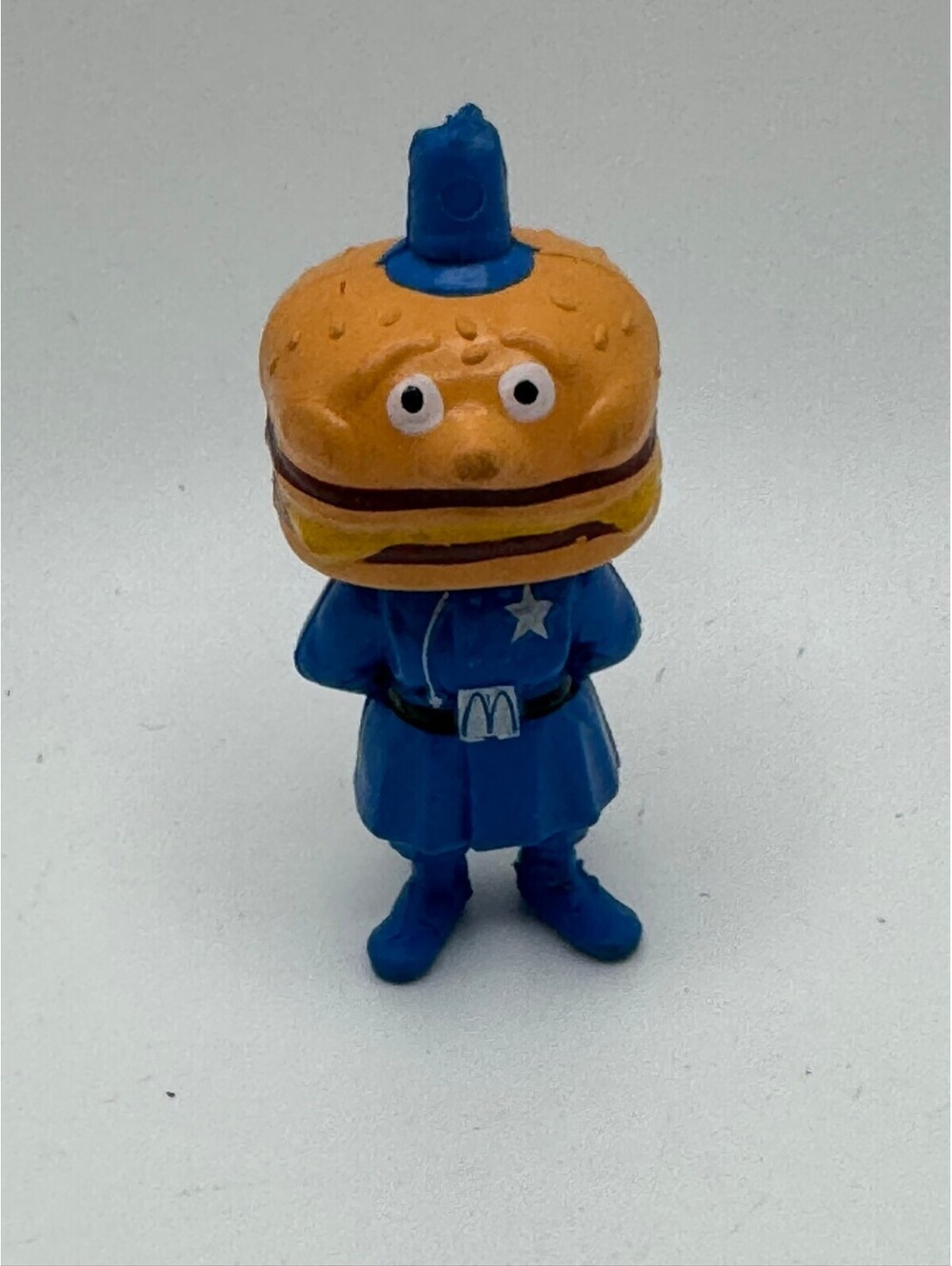 McDonalds Officer Big Mac PVC Toy Police Cop Figure Vintage 1985
